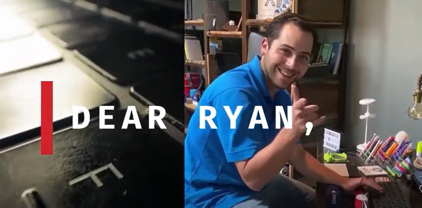 Dear Ryan pic frame