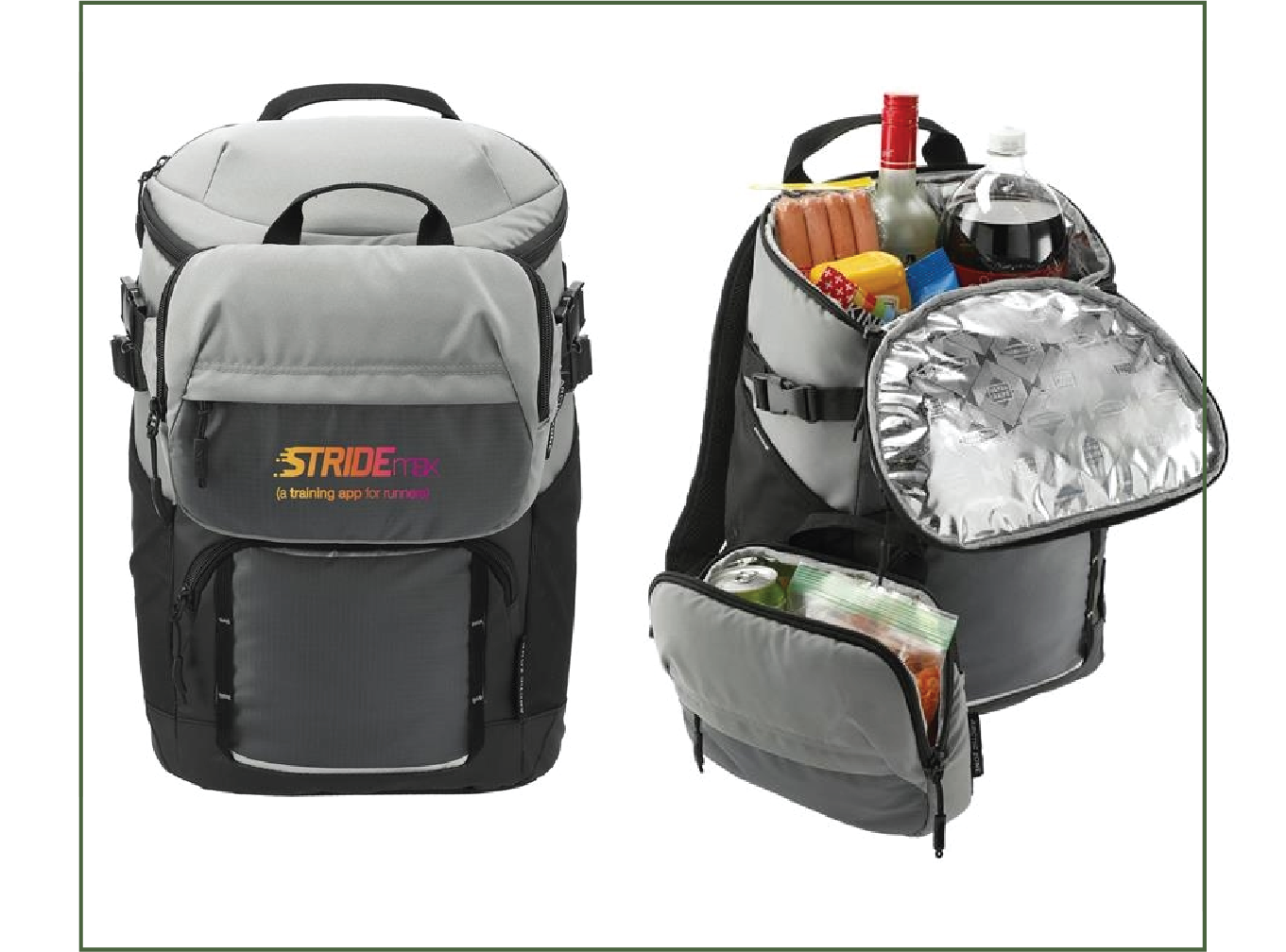 Arctic Zone® Repreve® Backpack Cooler with Sling Arctic Zone® RPET Backpack Cooler with removable insulated sling makes your outdoor adventure even easier! This fully insulated backpack cooler features a padded back panel and comfortable backpack straps for easy carrying. The exterior is made from REPREVE® RPET, the world's leading recycled fiber, which makes it extra eco-friendly. Through a partnership with 1% For The Planet, one percent of sales of all EcoSmart products are donated to environmental nonprofits.