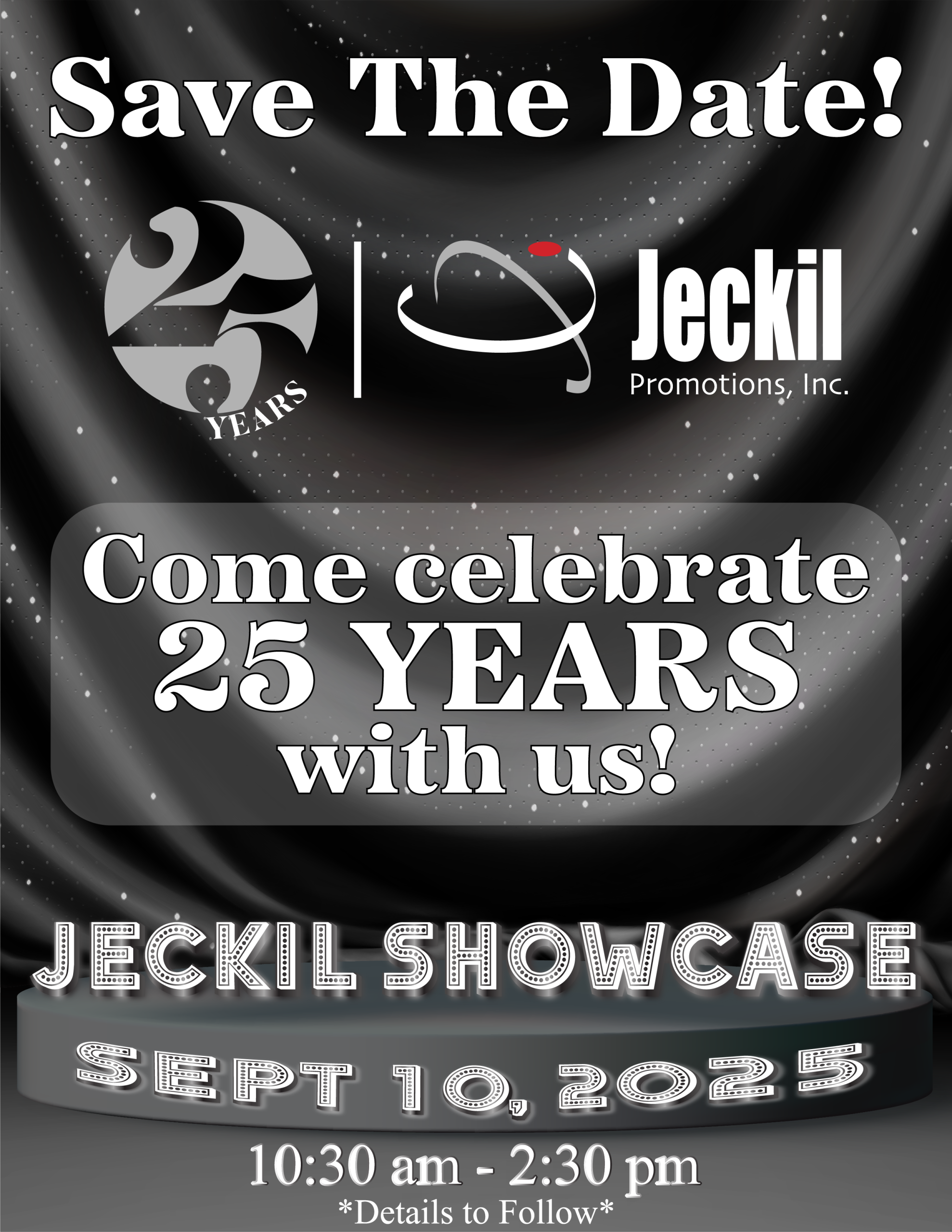 Jeckil Showcase SAVE THE DATE