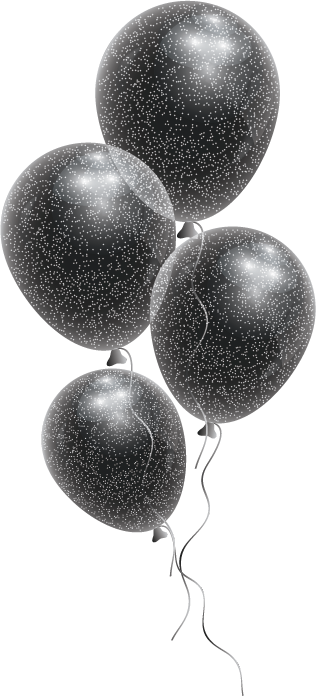 left balloon