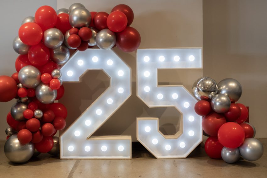 25th glow